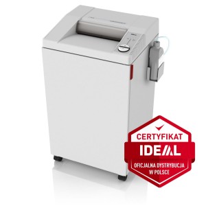 Niszczarka Ideal 3104 cc z olejarką 2x15mm, 15 kartek, kosz 120 l, wlot 310mm