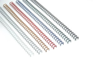 Grzbiety drutowe Skok 2:1 22,2 mm 100 szt