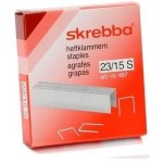 Zszywki skrebba 23/15 s, 1000 szt.