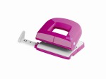 Dziurkacz Novus E216 16 kartek różowy