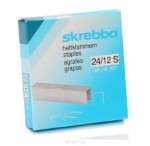 Zszywki skrebba 24/12 s, 1000 szt.