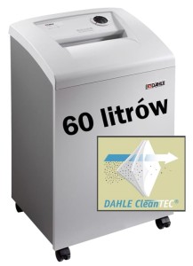 Niszczarka DAHLE CleanTec 706air P-7/1x4,7mm/5k/60L AUTO OLIWIENIE !!!